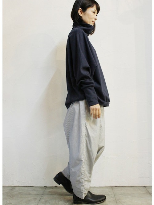 KAPITAL キャピタル黒 サルエルパンツ ゴム入りウエスト' KAPITAL - キャピタル KAPITAL OXシモキタ七分丈パンツ 1(S