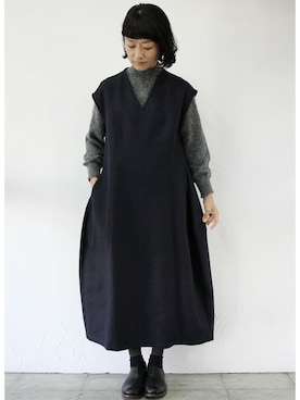 「susuri（ススリ）のアイテム」を使った、SuKiMaさん（レディース・161cm）の秋コーディネート