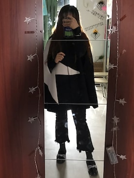 「PULL&BEAR（プルアンドベア）のアイテム（その他シューズ）」を使った、Baybaylee_さん（レディース・160cm）の春コーディネート