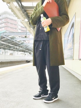 たさん（メンズ・175cm）の春コーディネート