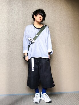 「writtenafterwards（リトゥンアフターワーズ）のアイテム」を使った、りょーたさん（メンズ・169cm）の春コーディネート