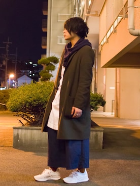 「hatra」｜りょーたさん（メンズ・169cm）の冬コーディネート