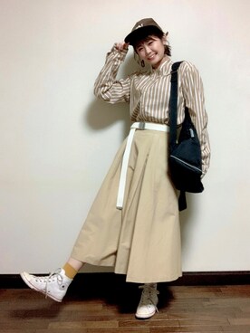 mayukaさん（レディース・160cm）の春コーディネート