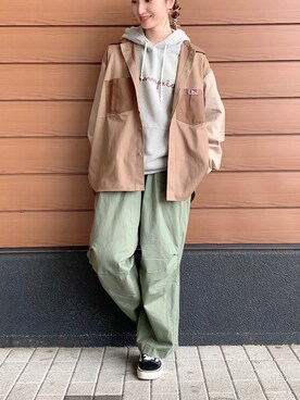 「ベンデイビス」｜「アイテム（ジャケット/アウター）」を使った、lisaaa0111さん（レディース・158cm）の秋コーディネート