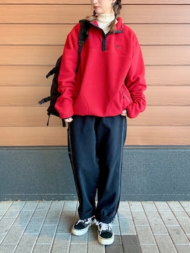 「CAMP7（キャンプセブン）のアイテム（ブルゾン）」を使った、lisaaa0111さん（レディース・158cm）の秋コーディネート