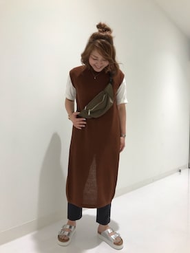 「FUJIROCKEEN」｜asamiさん（レディース・164cm）の夏コーディネート