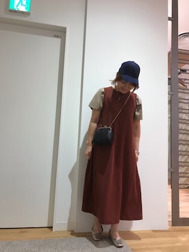 「がま口」｜asamiさん（レディース・165cm）の夏コーディネート