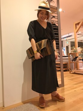 「クラッチ」｜asamiさん（レディース・164cm）の夏コーディネート