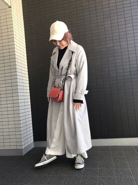 「BY MALENE BIRGER（バイマレーネビルガー）のアイテム（バッグ）」を使った、asamiさん（レディース・165cm）の冬コーディネート