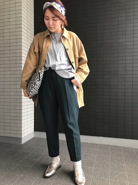 「BY MALENE BIRGER（バイマレーネビルガー）のアイテム（バッグ）」を使った、asamiさん（レディース・164cm）の春コーディネート