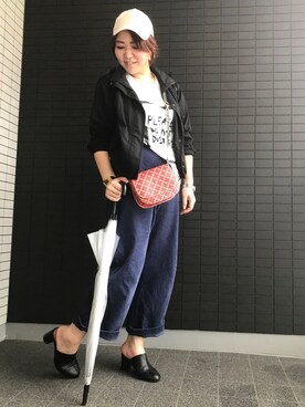 「BY MALENE BIRGER（バイマレーネビルガー）のアイテム（バッグ）」を使った、asamiさん（レディース・164cm）の春コーディネート