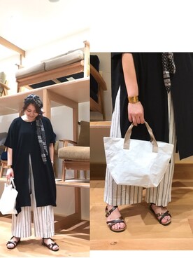 「ミュゲ」｜asamiさん（レディース・164cm）の夏コーディネート