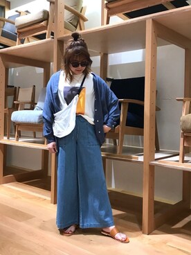 「ザノースフェイス」｜asamiさん（レディース・164cm）の夏コーディネート