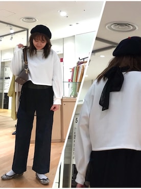 「KBF+」｜「アイテム（帽子）」を使った、asamiさん（レディース・164cm）の秋コーディネート
