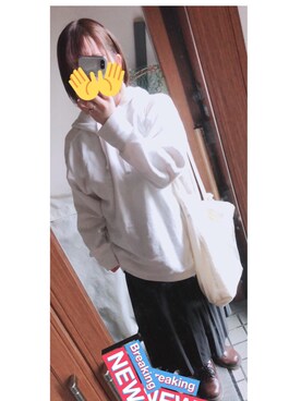 「ゆるく」｜🐰さん（レディース・153cm）の春コーディネート