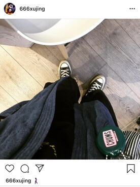 「:CHOCOOLATEのアイテム（ジャケット/アウター）」を使った、果果余さん（レディース・160cm）の春コーディネート
