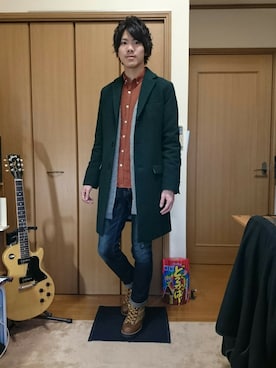 shoさん(メンズ・178cm)の冬コーディネート