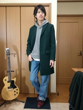 shoさん(メンズ・178cm)の冬コーディネート
