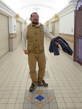 「Mr.Babe」｜神田誠二さん（メンズ・168cm）の冬コーディネート