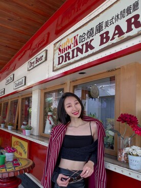 「LOVFEE（ラッフィ）のアイテム（トップス）」を使った、yiiiartさん（レディース・165cm）の冬コーディネート