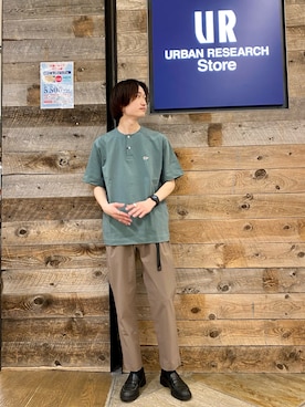 「Scye（サイ）のアイテム（Tシャツ/カットソー）」を使った、HIRO  さん（メンズ・170cm）の春コーディネート