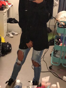 「GLASSONS（グラッソンズ）のアイテム」を使った、Emilyさん（レディース・165cm）の夏コーディネート