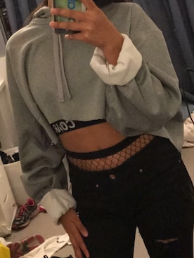 「TOPSHOP(トップショップ)のアイテム(アンダーウェア)」を使った、Emilyさん(レディース・165cm)の夏コーディネート