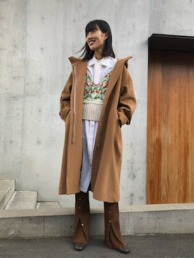 izumiさん（レディース・160cm）の冬コーディネート