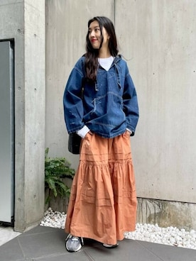 「MexiPa（メキパ）のアイテム」を使った、izumiさん（レディース・160cm）の冬コーディネート