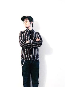 「hat」｜A.Drewさん（メンズ・174cm）の冬コーディネート