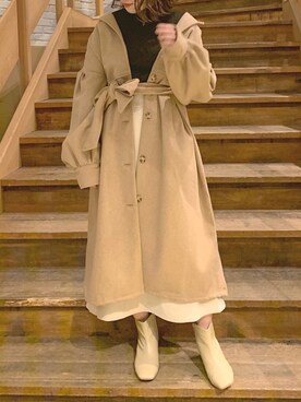 akariさん（レディース・155cm）の秋コーディネート