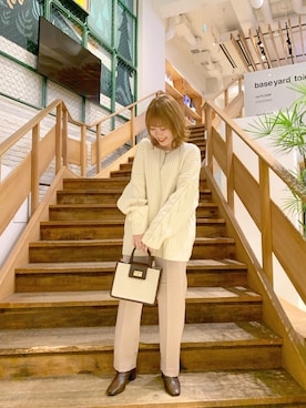 「アイレット」｜akariさん（レディース・155cm）の秋コーディネート