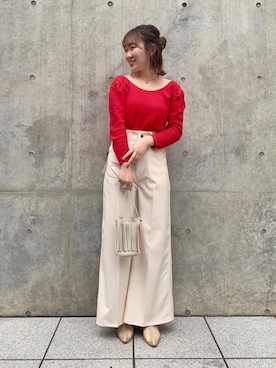 akariさん(レディース・155cm)の春コーディネート