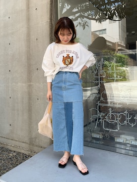 akariさん（レディース・155cm）の春コーディネート