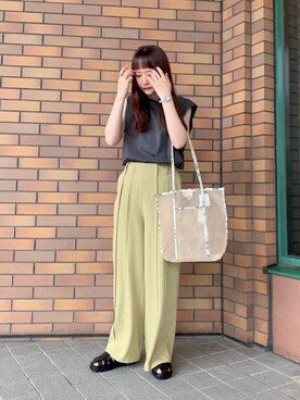 アリサさん（レディース・156cm）の春コーディネート