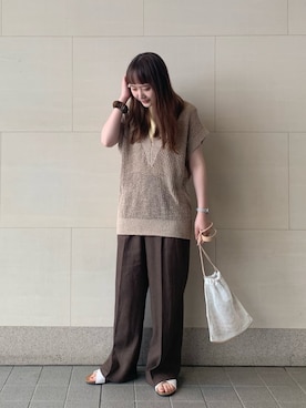 アリサさん(レディース・156cm)の夏コーディネート