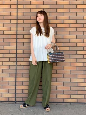 アリサさん(レディース・156cm)の夏コーディネート