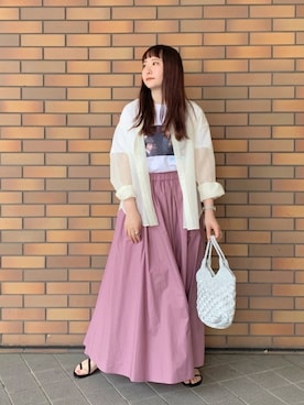 アリサさん（レディース・156cm）の春コーディネート