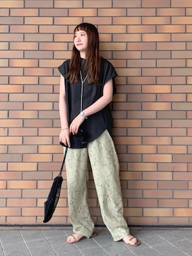 アリサさん（レディース・156cm）の夏コーディネート