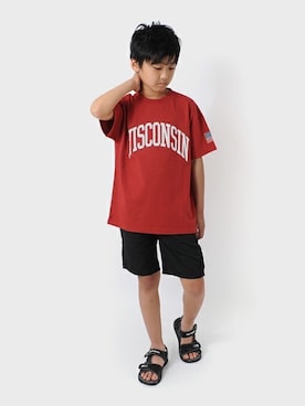 「アイテム（パンツ）」を使った、GLAZOSさん（キッズ・143cm）の夏コーディネート