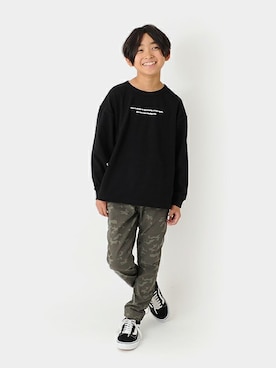 「GLAZOS（グラソス）のアイテム」を使った、GLAZOSさん（キッズ・141cm）の冬コーディネート