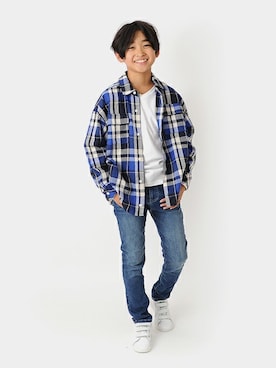 GLAZOSさん（キッズ・141cm）の冬コーディネート