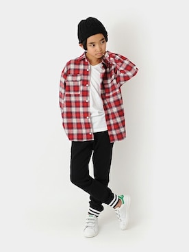 GLAZOSさん（キッズ・141cm）の冬コーディネート