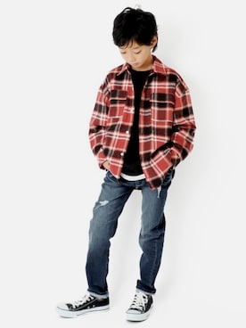 GLAZOSさん(キッズ・136cm)の冬コーディネート