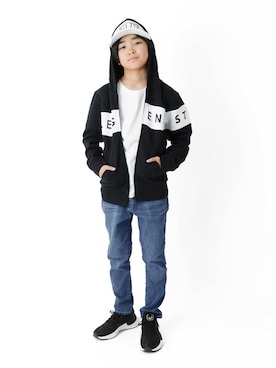 GLAZOSさん（キッズ・144cm）の冬コーディネート