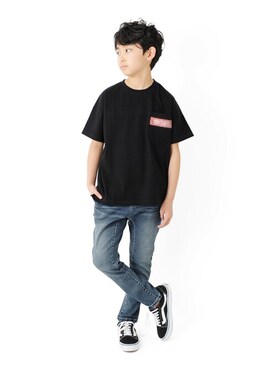 「GLAZOS（グラソス）のアイテム」を使った、GLAZOSさん（キッズ・147cm）の春コーディネート