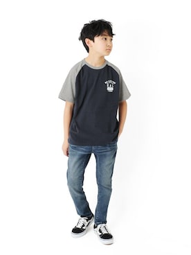 「GLAZOS（グラソス）のアイテム」を使った、GLAZOSさん（キッズ・147cm）の春コーディネート