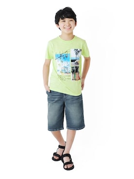 「GLAZOS（グラソス）のアイテム」を使った、GLAZOSさん（キッズ・147cm）の夏コーディネート