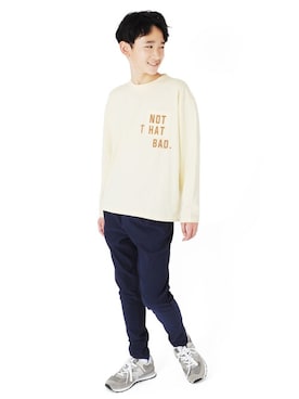 「GLAZOS（グラソス）のアイテム」を使った、GLAZOSさん（キッズ・159cm）の冬コーディネート