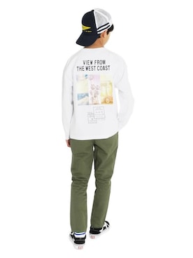 「GLAZOS（グラソス）のアイテム（帽子）」を使った、GLAZOSさん（キッズ・149cm）の冬コーディネート